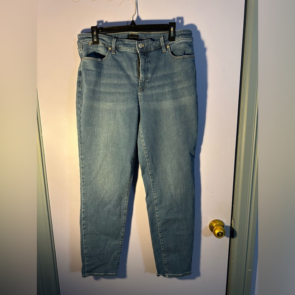 Talbots blue jeans - size 14